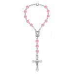 New Arrival Custom Christian Rosary Bracelet Rose Beads Fashion Charm Bracelets for Prayer - Image 2