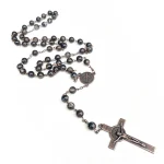 Christian Jewelry Necklaces Rosarios Religious Jewelry Faith Gifts Fashion Simple Vintage Cross Pendant Necklace - Image 2