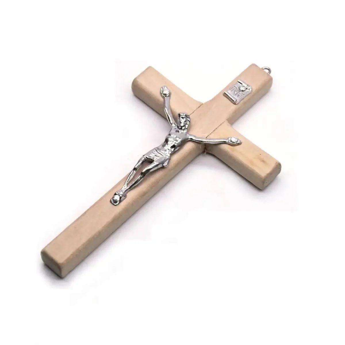 7*12cm Wholesale Wine Red Handmade Wood Cross Religious Jesus Blessing Pendant Charms Crucifix - Image 5