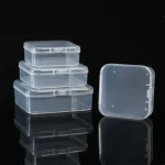 Square PP Plastic Box Jewelry Storage Box Small Parts Organizer Case Rosary Box Catholic Rosary Packaging Storage Container - Image 4