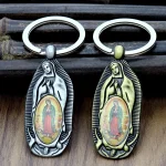 Wholesale Handmade Metal Accessories Car Bag Retro Cartoon Keychain Pendant - Image 2