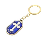 Christian Cross Metal Jewelry Necklace Pendant Keychain Bag Keychain Pendant Wholesale