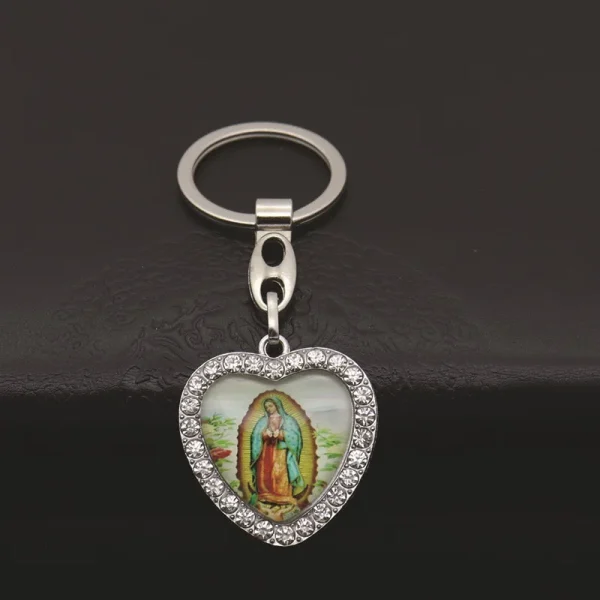 Wholesale and Retail Car Bag Metal Keychain Men’s and Women’s Picture Frame Keychain Jewelry Pendant