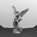Mecrt Archangel Michael Home Decoration Vintage Metal Statue Table Ornaments for Office Garden Figurine Souvenirs Craft Gift - Image 5
