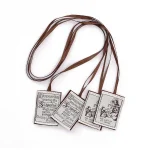 Catholic Scapulars Worship Embroidery Liturgical Stole Religious Amulet Carmelite Gifts Hand - Made Pendants Jewelry - Image 5