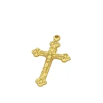 Retro Crucifix Electroplated Vatican Rosary Religious DIY Jesus Cross Component Pendant Hanging VATICANO Accessories Part - Image 5