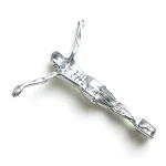 Mecrt Catholic Metal Jesus Corpus Figure Zinc Alloy Jesus Crucifix Parts with INRI for DIY Cross Ornament Wholesale - Image 3
