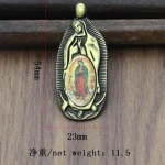 Wholesale Handmade Metal Accessories Car Bag Retro Cartoon Keychain Pendant - Image 3