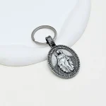 Sell Like Hot Cakes 10mm Cross Bracelet Imitation Pearl Communion Baptism Religious Chain Bracelet - Image 4