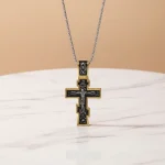 Mecrt Hot Selling Alloy Cross Pendant Necklace Pendant Jewelry Religious Jewelry Wholesale - Image 5