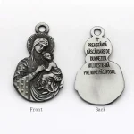 Mecrt Catholic Pendant the Virgin Mary Holding the Baby Jesus Our Lady Jewelry Accessories DIY Wholesale - Image 3
