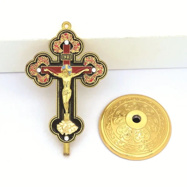 Wholesale Vintage Metal Ornaments for Home Office Decor Creative Vintage Car Ornaments Digital Plated Christmas