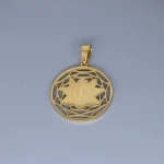 Hindu Buddhism Lotus Flower Stainless Steel Religious Unisex Pendant DIY Jewelry Accessories Wholesale Customizable Patterns - Image 4