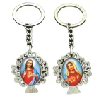 Spot Supply Alloy Material Jewelry Key Chain Car Bag Keychain Portrait Metal Pendant