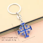 Wholesale Color-Retaining Metal Jewelry Pendant Religious Style Keychain Pendant for Car Hanging Decoration Alloy - Image 4