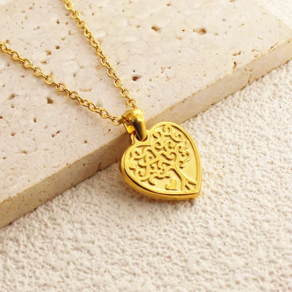 Our Lady of Guadalupe Pendant Necklace Stainless Steel Titanium with Diamond Link Chain for Daily Wear Anniversary