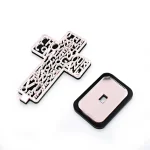 8*12cm Jesus Cross Acrylic Scripture Home Decoration Catholic Bible Church Icon Decor Hail Mary - Image 4