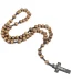 Mecrt Cheap Catholic Rosary 10mm Pine Wooden Beads Jewelry Christmas Gift Easter Church Prayer Beads Wholesale