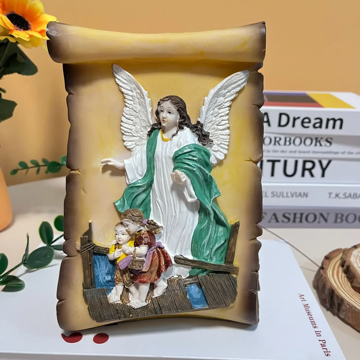 Mecrt Angel Guardian Blessing Christmas European Festival Festival Decorations Resin Crafts - Image 2