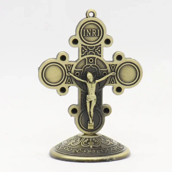 Wholesale Vintage Metal Ornaments for Home Office Decor Creative Vintage Car Ornaments Digital Plated Christmas