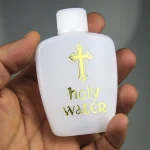 Religious Supplies Plastic Cross Easter Inner Plug PE Holy Water Bottle 60ml Baptism Ceremony Supplies Polypropylene Crafts - Image 4