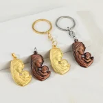 Factory Direct DIYMetal Jewelry Parts Virgin Mary Pendant Keychain Hanging Accessories Alloy