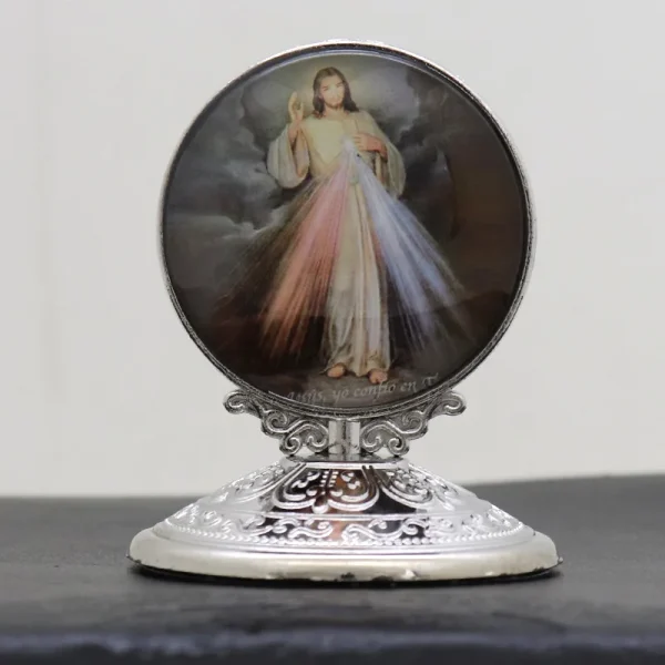Christian Religion Decoration Alloy Angel Guadalupe Virgin Mary Catholic Jesus Heart Church Statue Home Decoration