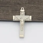 Luminous Crucifix Metal Cross Jesus Icon Plated Zinc Alloy Metal Crucifix Religious - Image 3