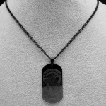 Mecrt Saint Michael Medallion Men's Protection Archangel Pendant Religious Necklace Archangel Religious Jewelry - Image 3