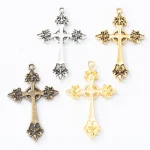 Christian Jewelry Accessories Zinc Alloy Cross Pendant Pendant DIY Jewelry Accessories
