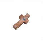 American Style Walnut Wood Handheld Thumb Cross for Easter Church Manufacturer - Image 6
