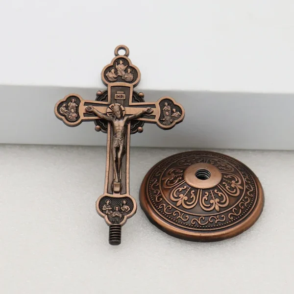 Wholesale Vintage Metal Ornaments for Home Office Decor Creative Vintage Car Ornaments Digital Plated Christmas