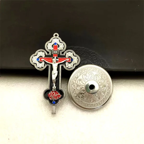Wholesale Vintage Metal Ornaments for Home Office Decor Creative Vintage Car Ornaments Digital Plated Christmas