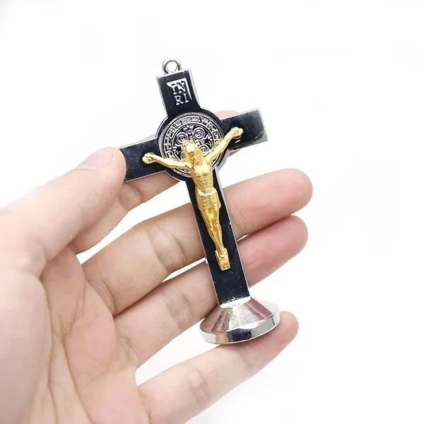 4.3*8.5cm Cross Crucifixes Metal Jesus Christian Catholicism Cross