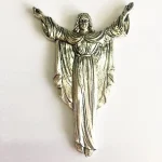 Mecrt Zinc Alloy Relief 14 Accessories Wall Hanging Standing Dual-purpose Decoration Medal - Image 3