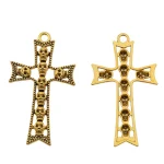 DIY Jewelry Accessories Retro Zinc Alloy Skull Cross Pendant Accessories Hollow Jewelry Accessories Christian Jewelry Wholesale - Image 6