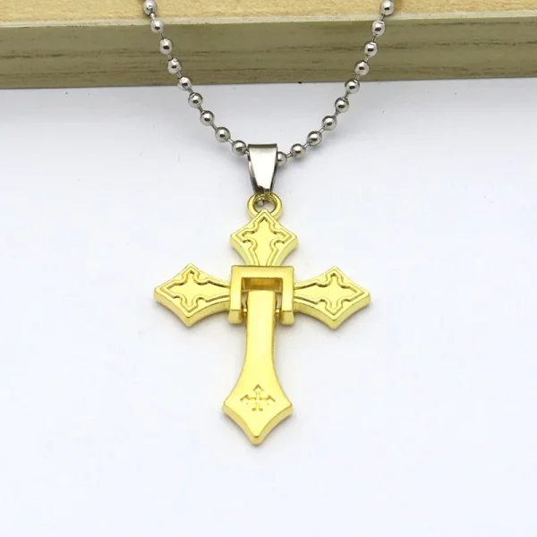Personalized Creative Necklace Pendant Car Bag Keychain Cross Ornament Pendant