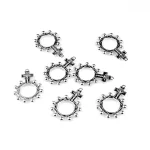 Mecrt Zinc Alloy Children's Rosary Pendant Accessories INRI Jesus Religious Crucifix Catholic Crosses Jewelry Wholesale - Image 2