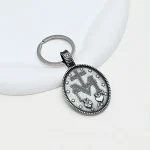 Sell Like Hot Cakes 10mm Cross Bracelet Imitation Pearl Communion Baptism Religious Chain Bracelet - Image 3