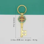 Catholic Saint Benedict Medal Keychain Medals Key Religious Key Holder Exorcism Christian Sacramental Medal Jewelry - Image 3