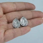Catholic Stainless Steel Jesus Holy Pendant Christian DIY Jewelry Titanium Steel Jewelry Accessories - Image 2