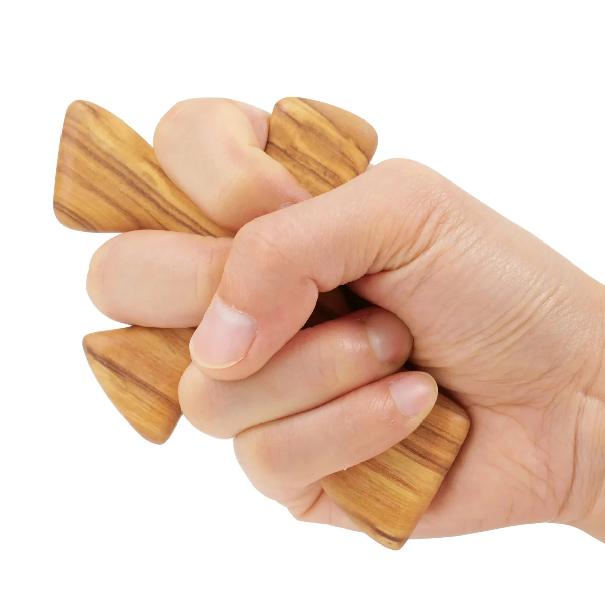Wooden Decorative Cross Gift Olive Wood Prayer Cross Held in Hand - Image 2