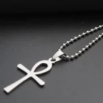 European American Style Titanium Steel Pendant Necklace for Men Korean Fashion Stainless Steel Sweater Chain for Women Foreign - Image 3