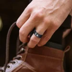 Catholic Christian Religious Cross Ring 6mm/8mm Titanium Steel Unisex Trendy Golden Silver Ring - Image 4