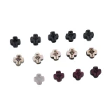 Religious Cross Wood Accessory DIY Wooden Bracelet Accessories with Straight Hole Prayer Beads Main Material Alloy Jewelry - Image 2