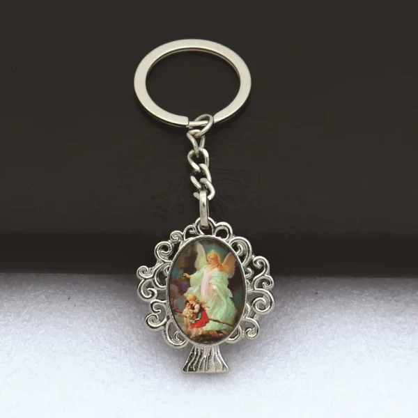 Spot Supply Alloy Material Jewelry Key Chain Car Bag Keychain Portrait Metal Pendant