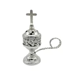 Mecrt Small Indoor Incense Burner Household Metal Alloy Exquisite East Sandalwood Charcoal Burner Wholesale - Image 3