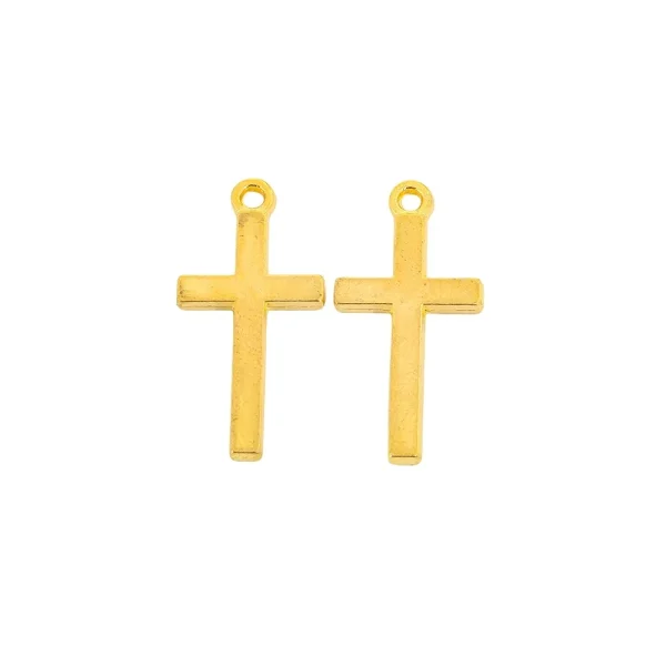 Mini Cross Pendant Pendant, Retro Zinc Alloy Accessories DIY Jewelry Accessories Wholesale Charms for Jewelry Making Col