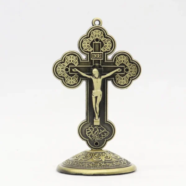 Wholesale Vintage Metal Ornaments for Home Office Decor Creative Vintage Car Ornaments Digital Plated Christmas