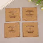 Blessing God Bless You First Communion Square Jewelry Display Board Cardboard Packaging - Image 4